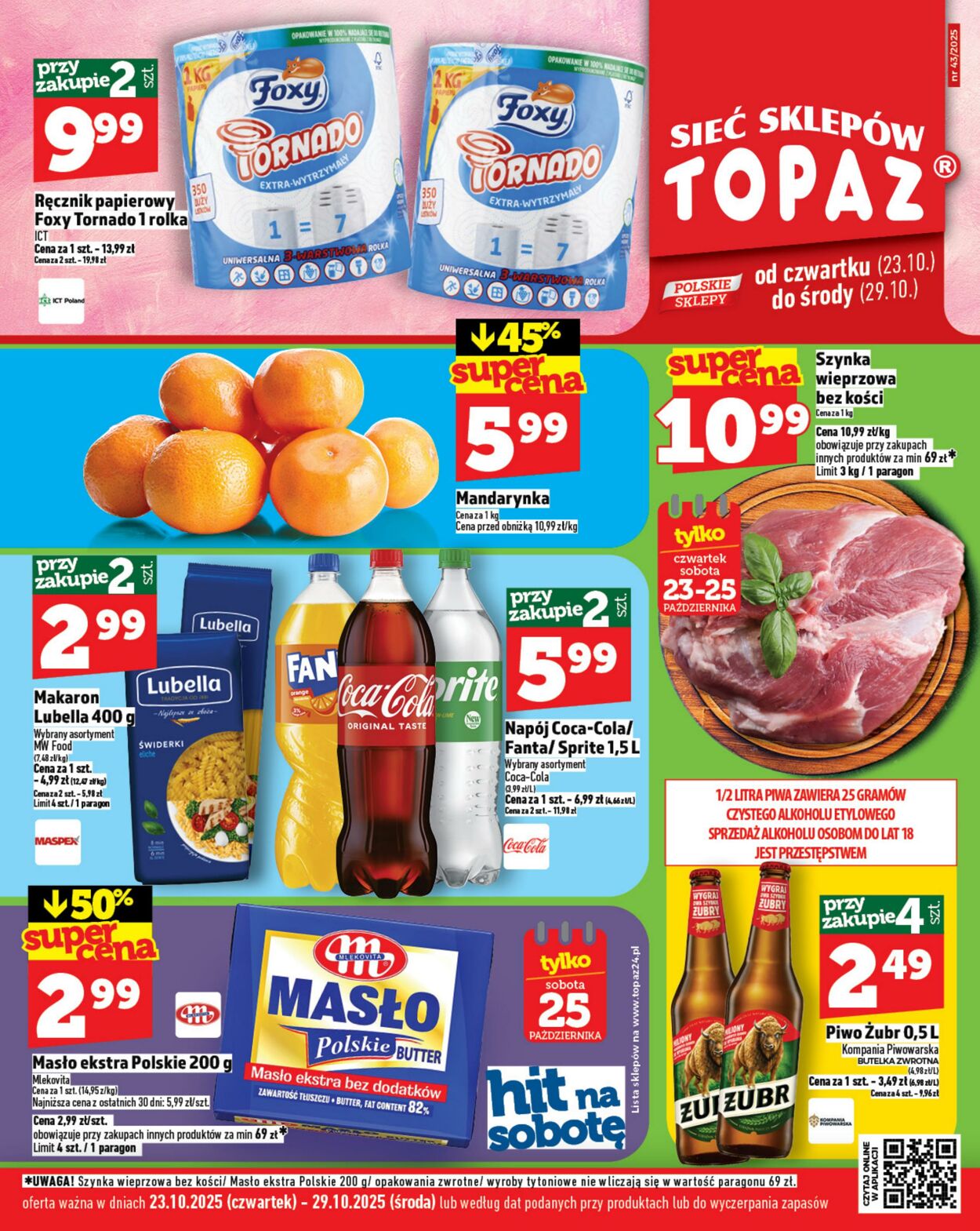 Gazetka Topaz 23.10.2025 - 29.10.2025