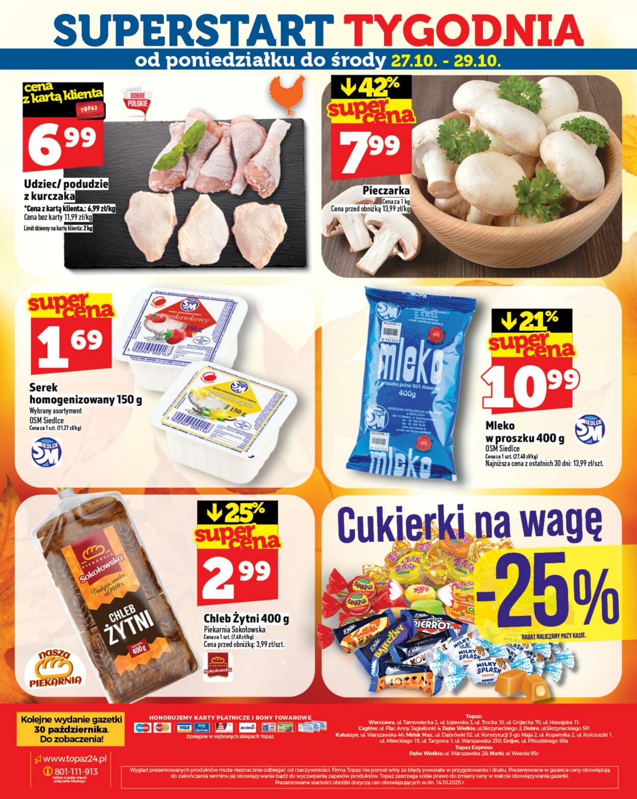 Gazetka Topaz 23.10.2025 - 29.10.2025