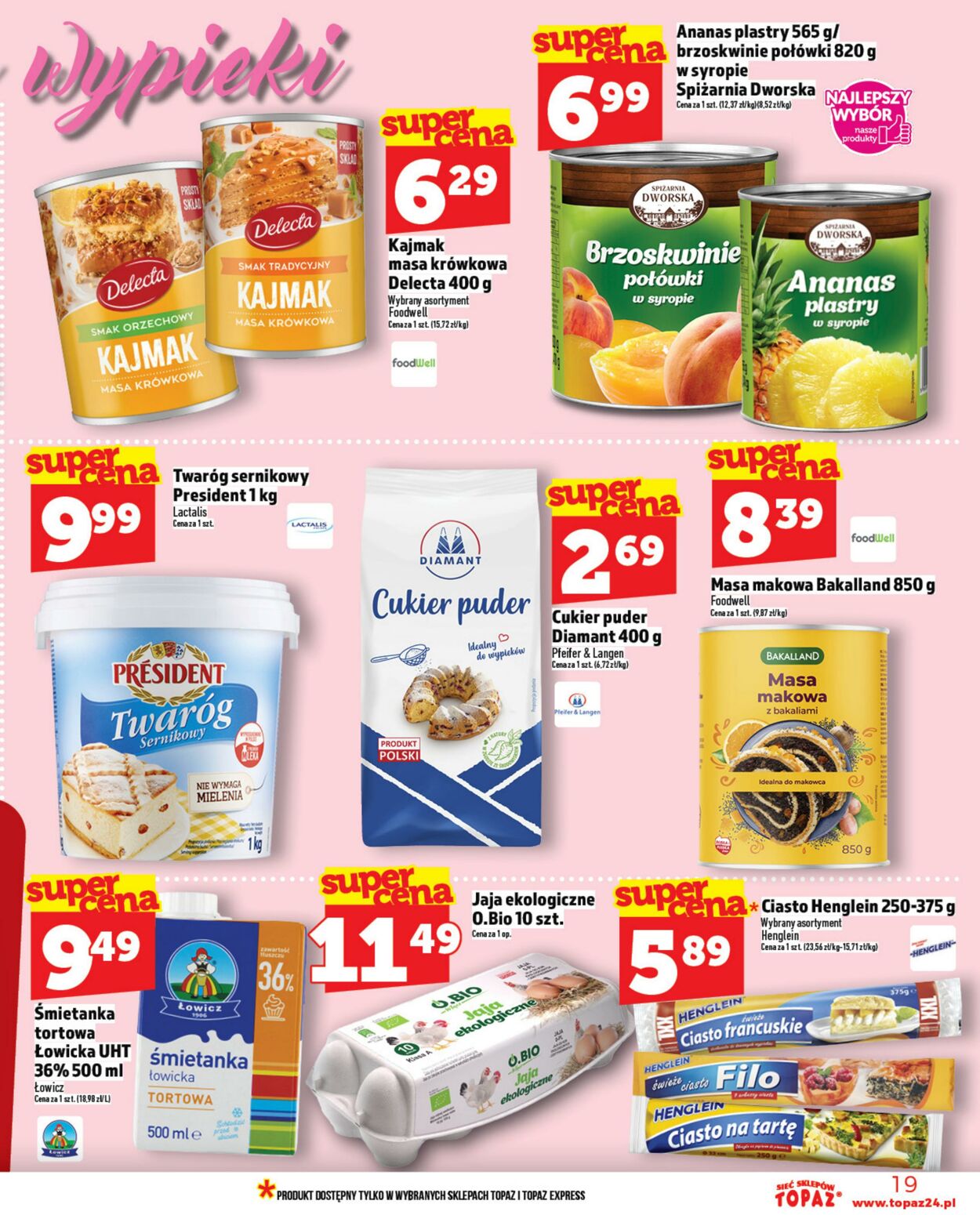 Gazetka Topaz 23.10.2025 - 29.10.2025