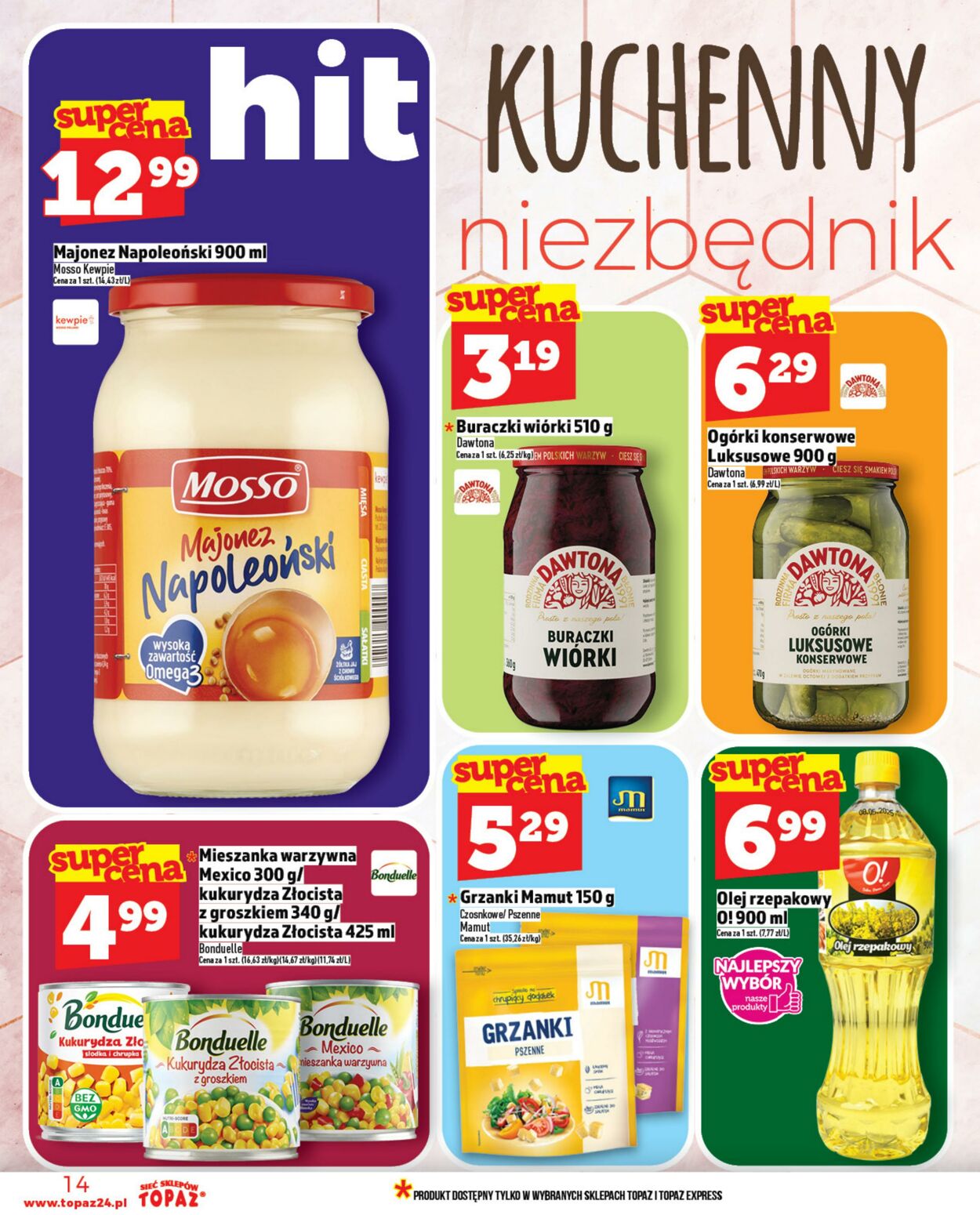 Gazetka Topaz 23.10.2025 - 29.10.2025