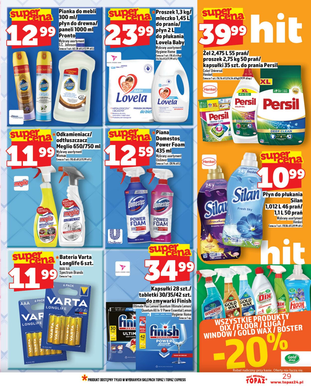 Gazetka Topaz 23.10.2025 - 29.10.2025
