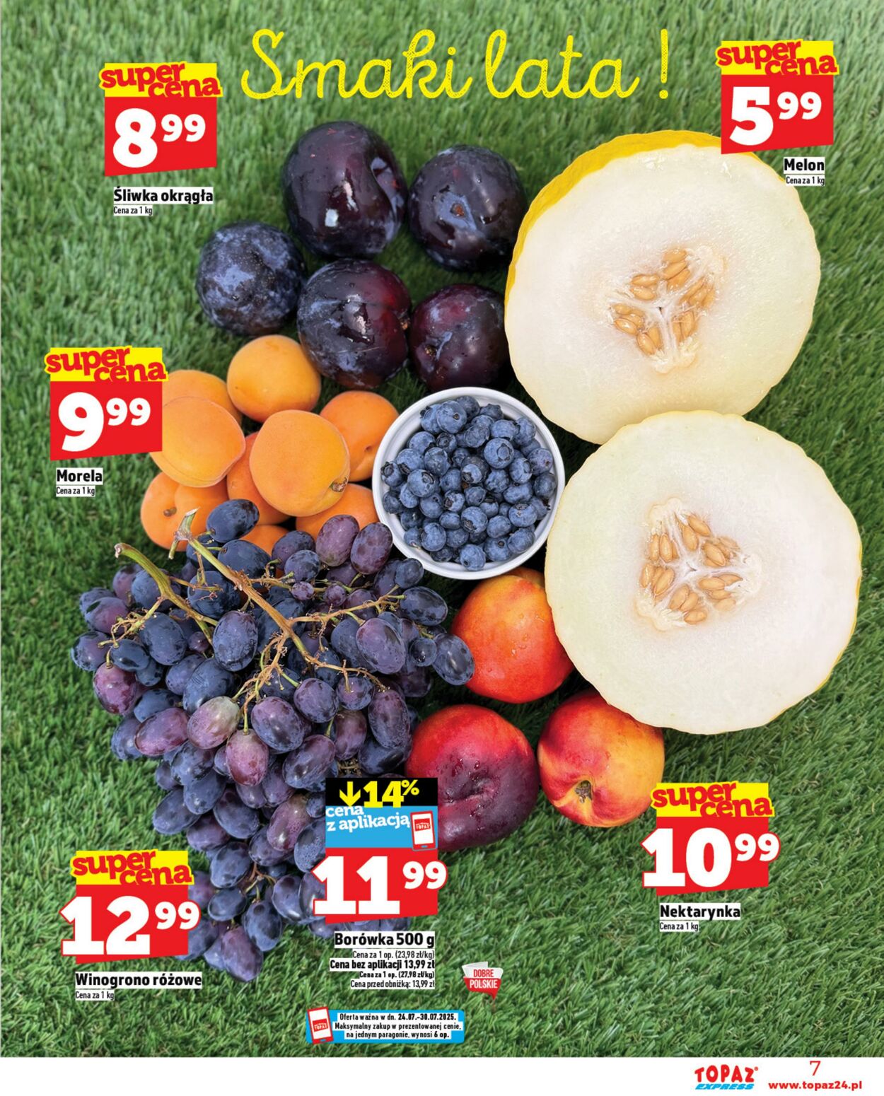 Gazetka Topaz 24.07.2025 - 30.07.2025