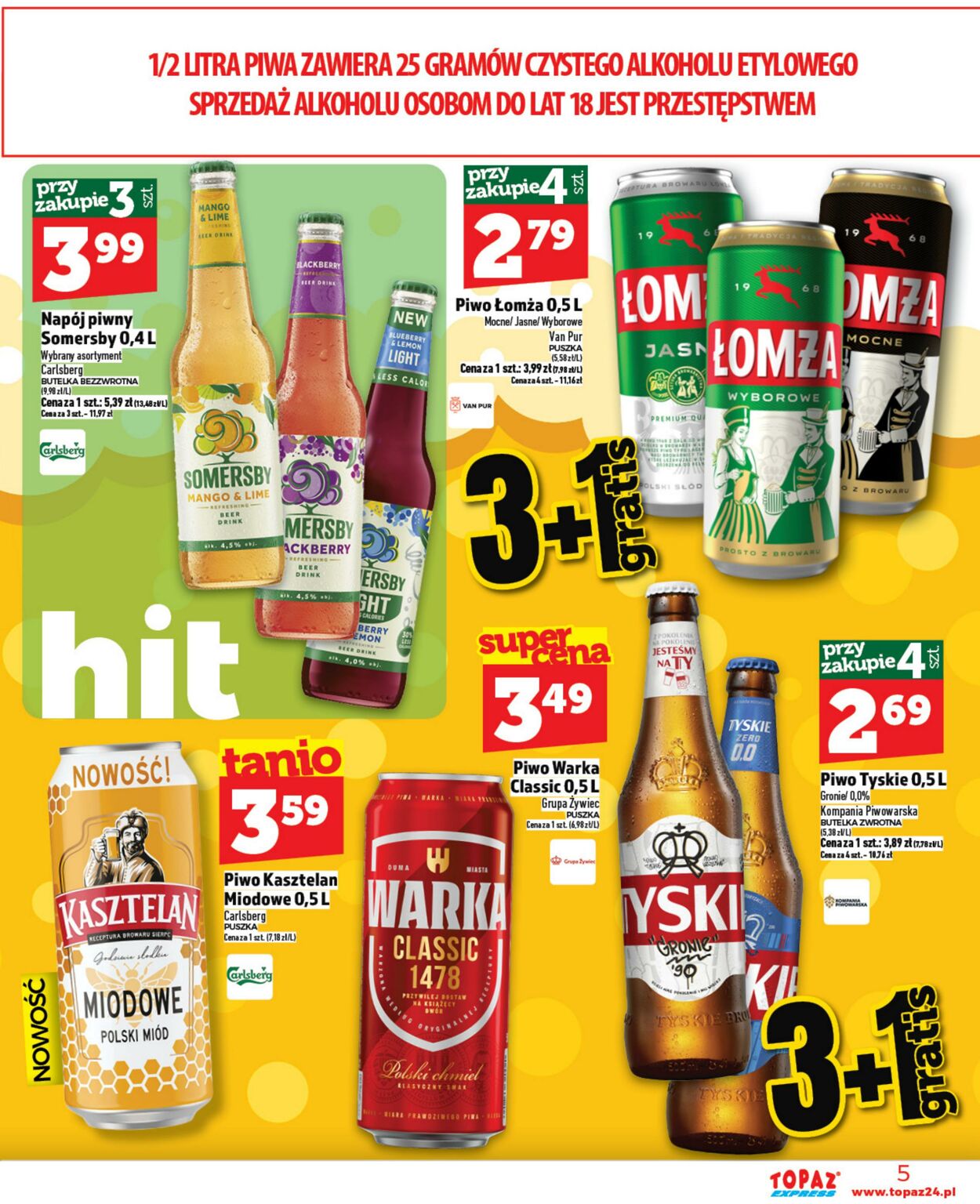 Gazetka Topaz 24.07.2025 - 30.07.2025