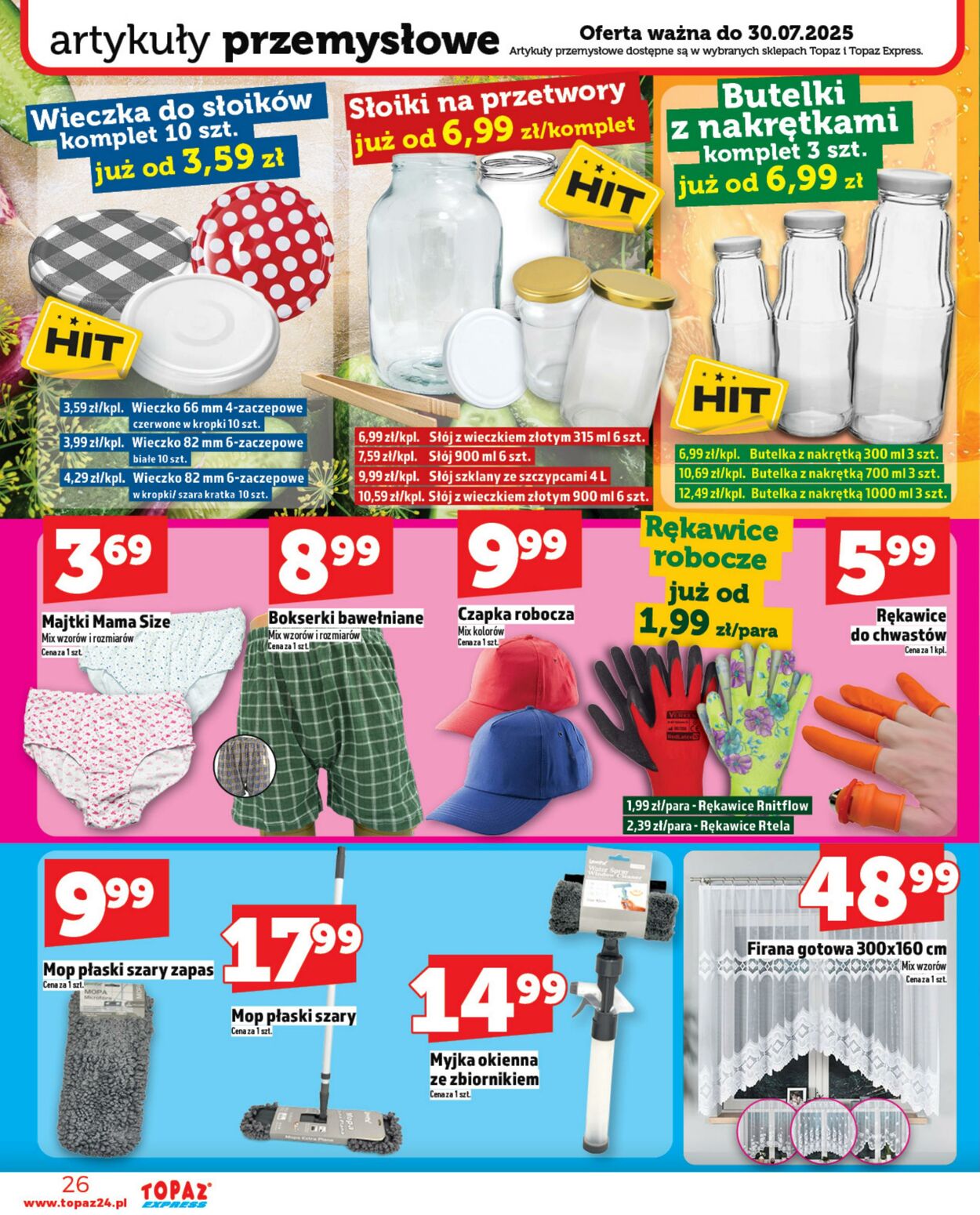 Gazetka Topaz 24.07.2025 - 30.07.2025