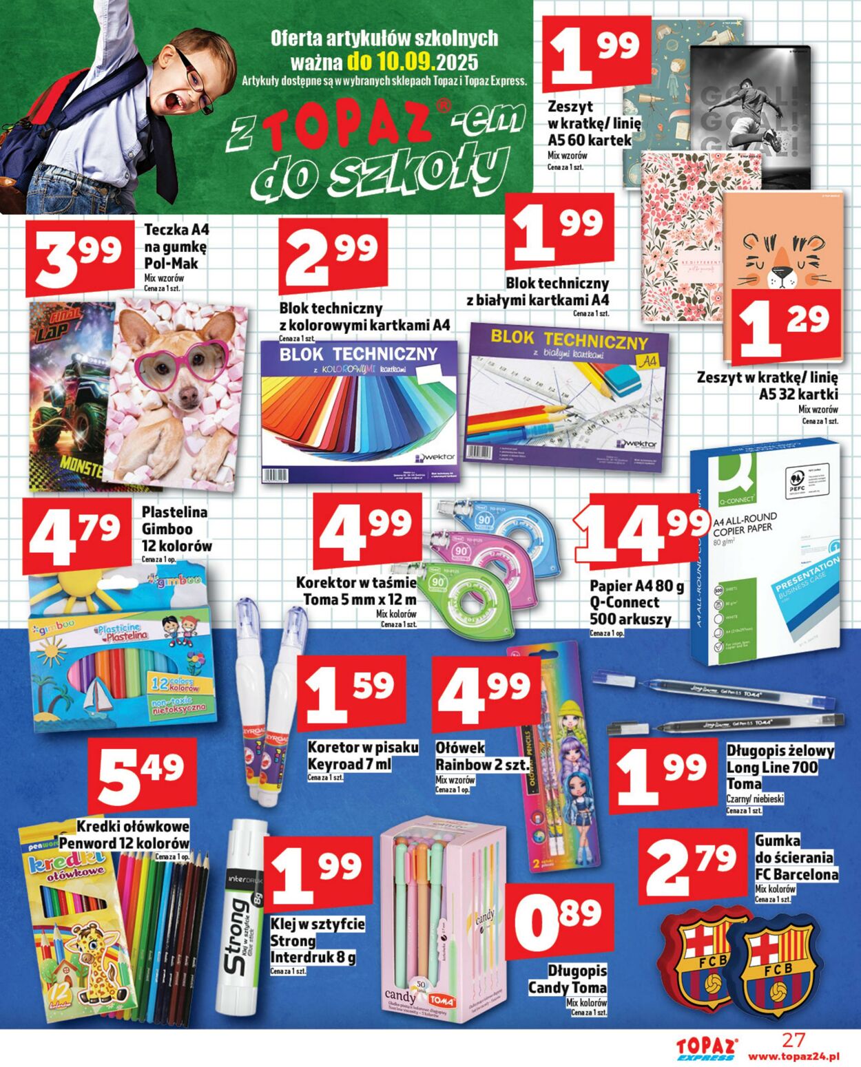Gazetka Topaz 24.07.2025 - 30.07.2025