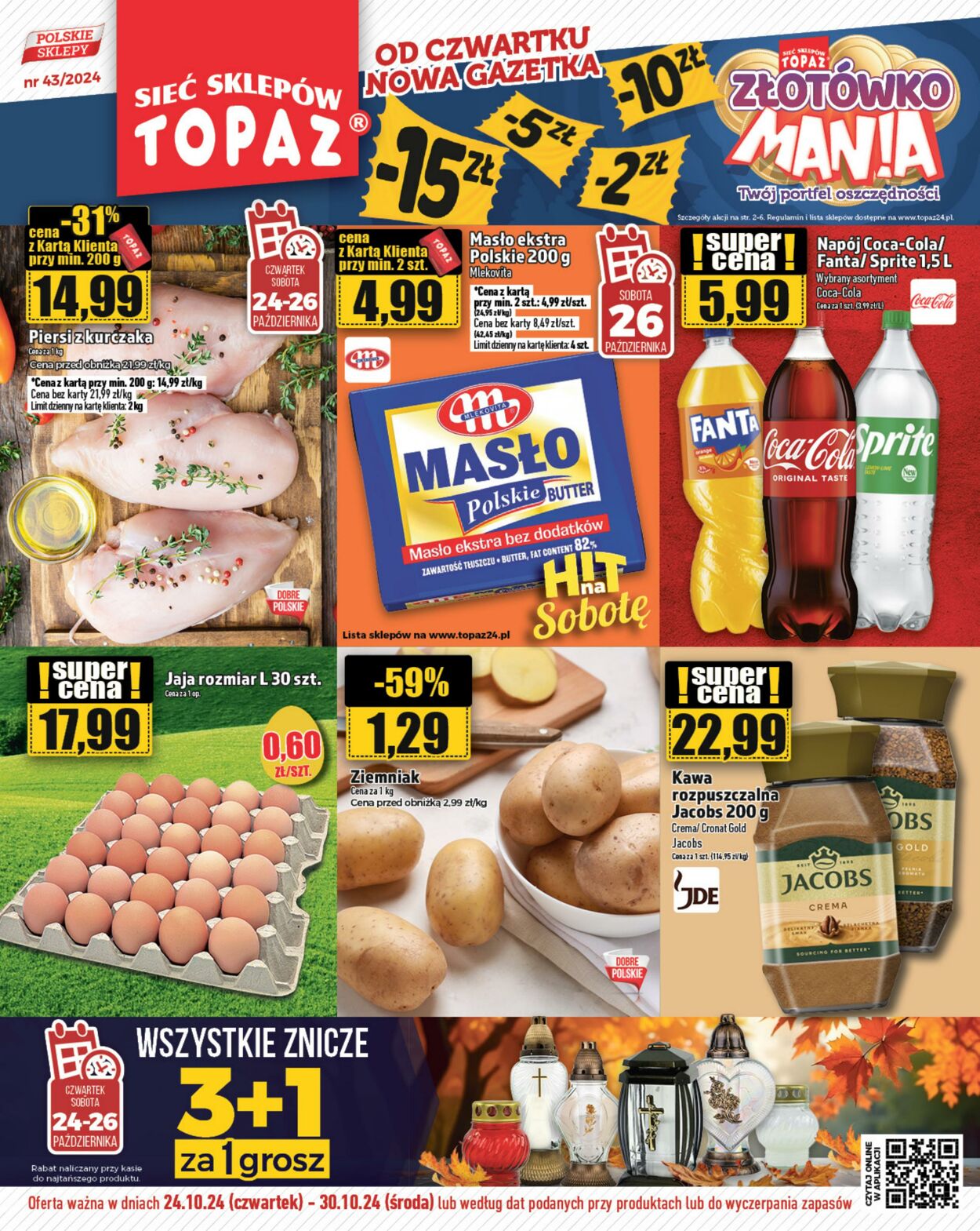 Gazetka Topaz 24.10.2024 - 30.10.2024