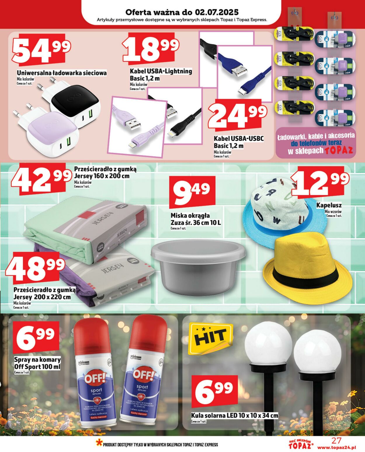 Gazetka Topaz 26.06.2025 - 02.07.2025