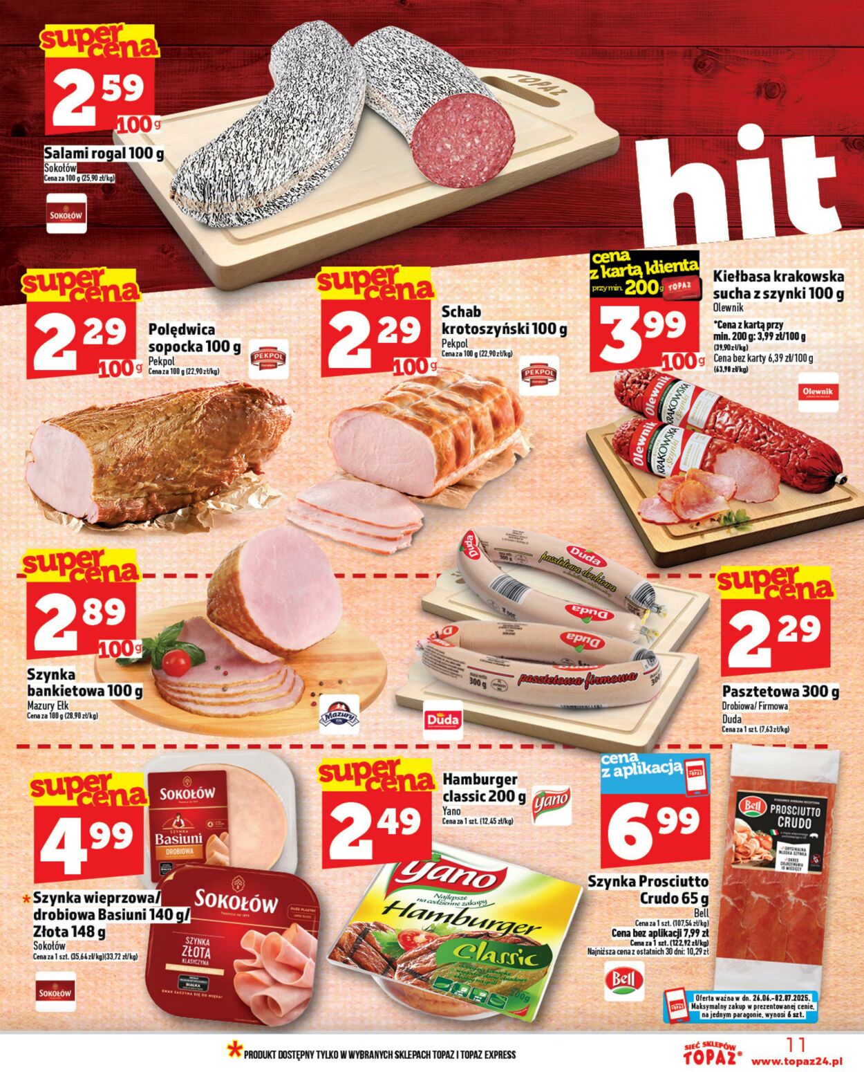 Gazetka Topaz 26.06.2025 - 02.07.2025
