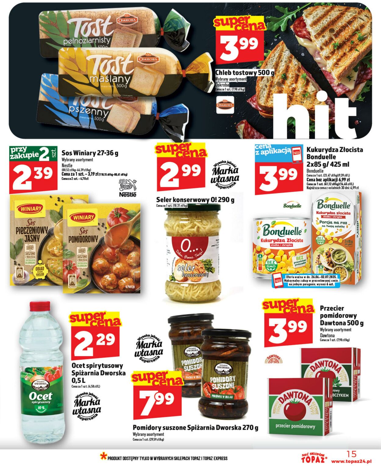Gazetka Topaz 26.06.2025 - 02.07.2025