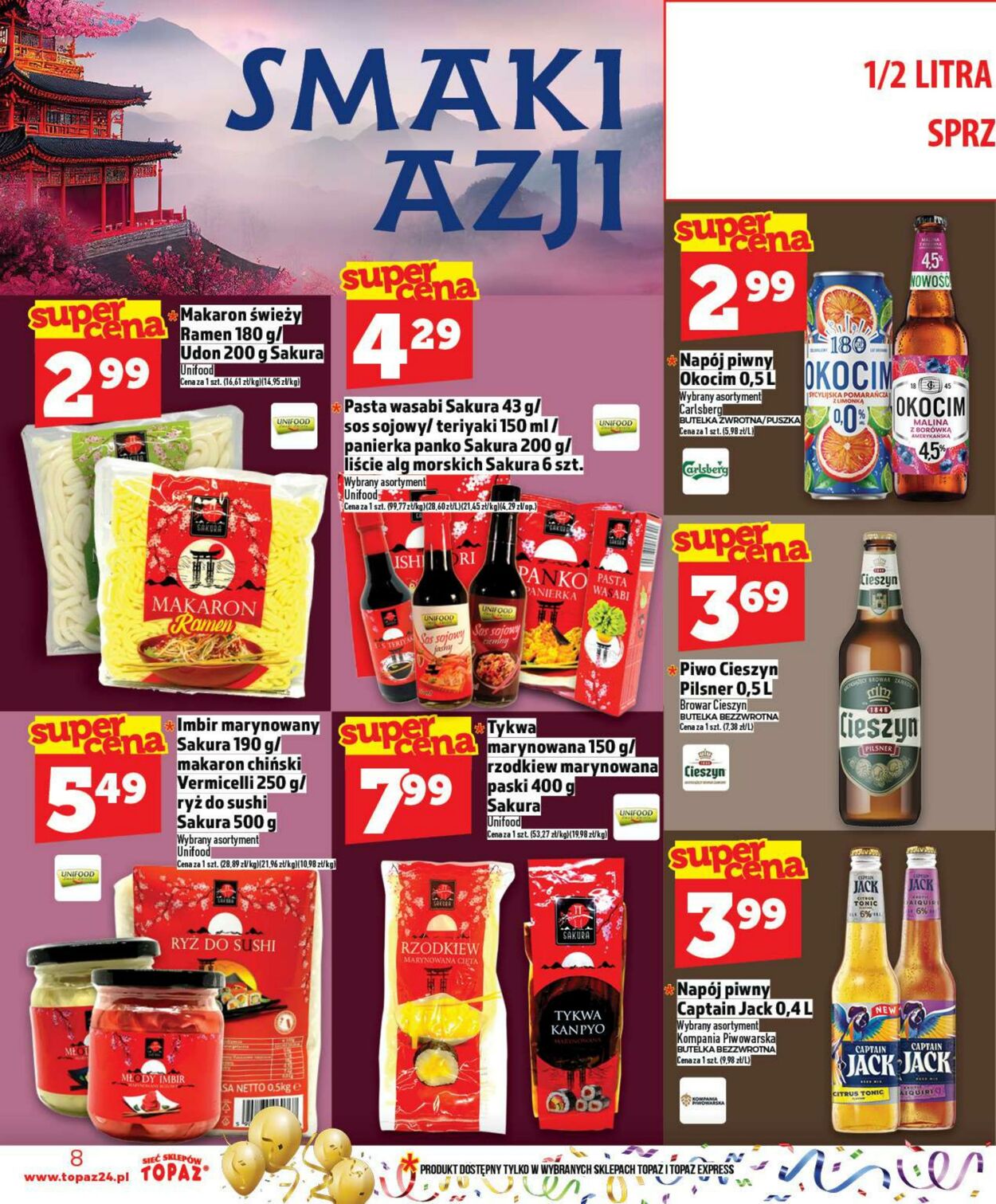 Gazetka Topaz 27.12.2025 - 31.12.2025