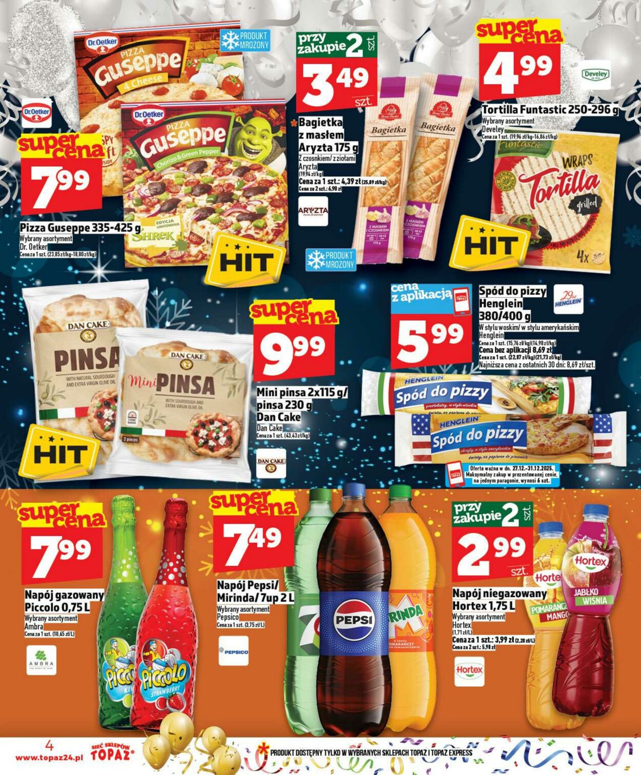 Gazetka Topaz 27.12.2025 - 31.12.2025