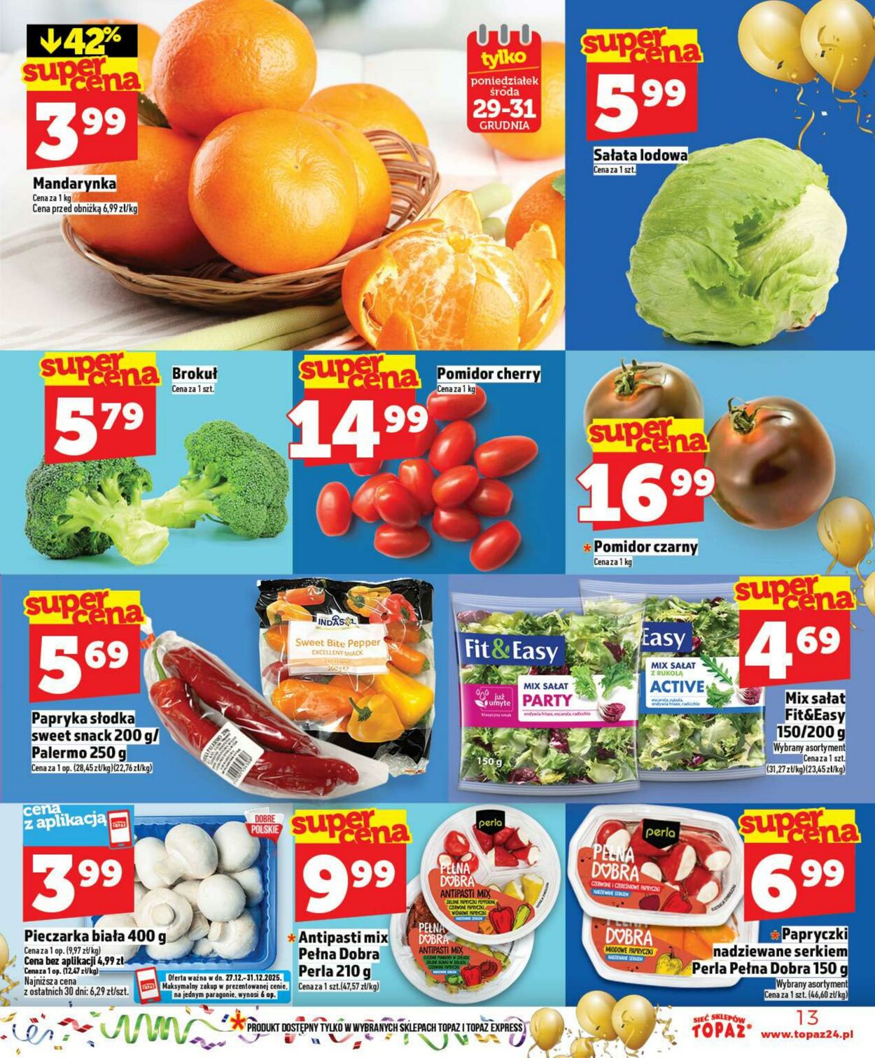 Gazetka Topaz 27.12.2025 - 31.12.2025
