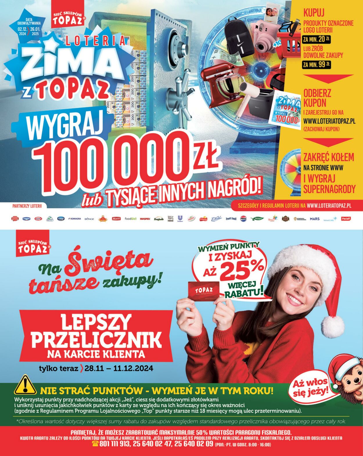 Gazetka Topaz 28.11.2024 - 11.12.2024