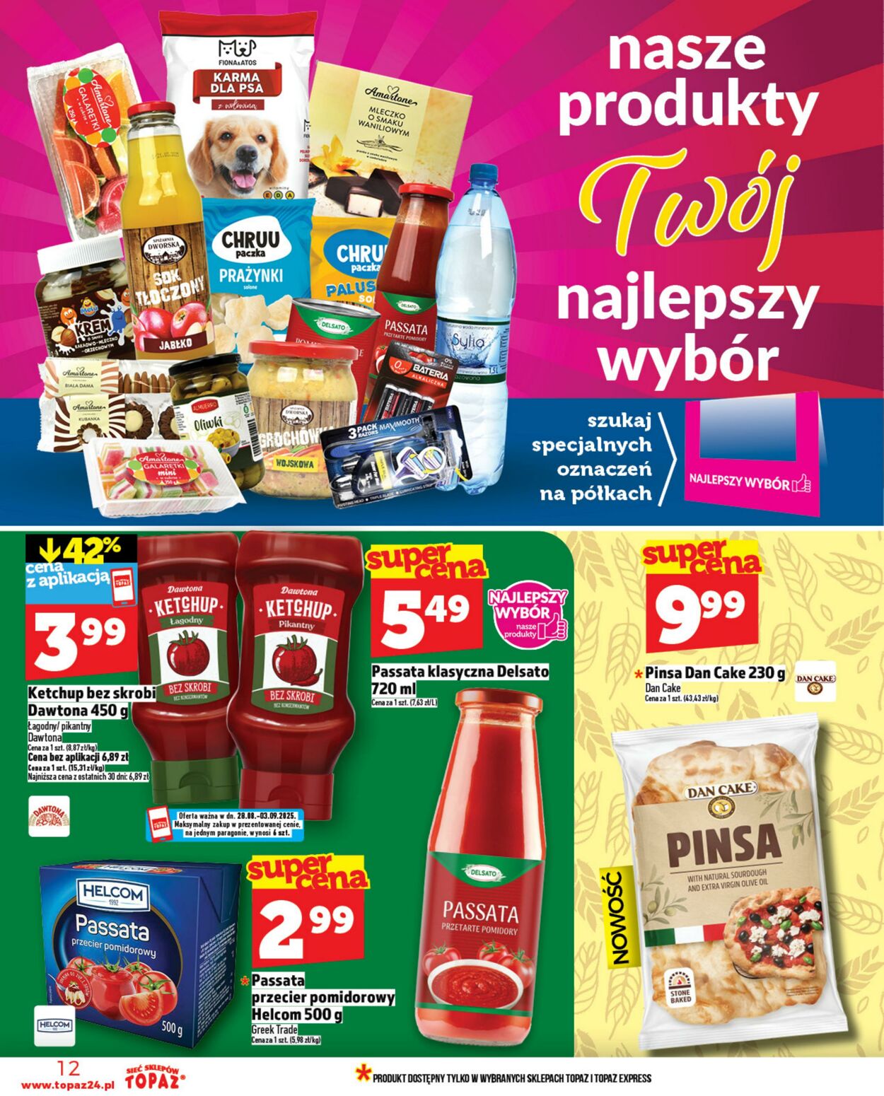 Gazetka Topaz 28.08.2025 - 03.09.2025