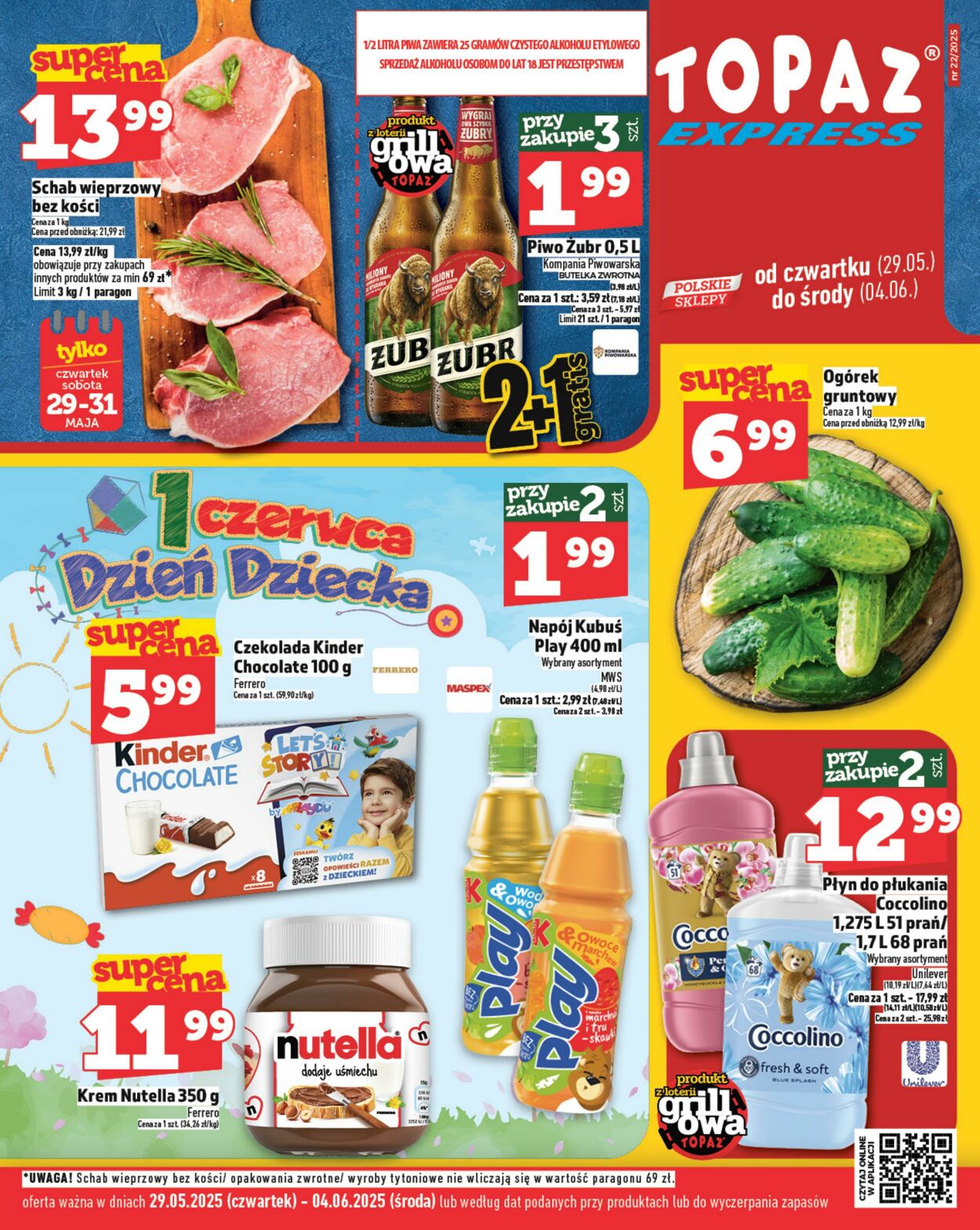Gazetka Topaz 29.05.2025 - 04.06.2025