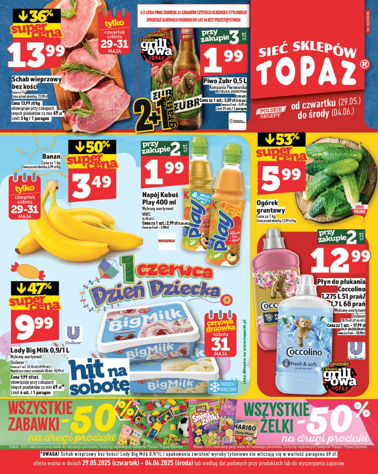Gazetka Topaz 29.05.2025 - 04.06.2025