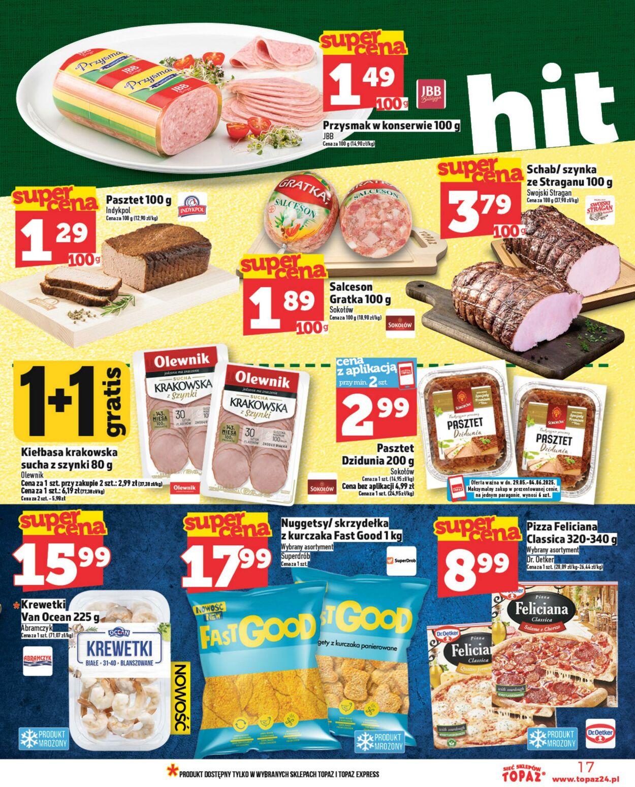 Gazetka Topaz 29.05.2025 - 04.06.2025