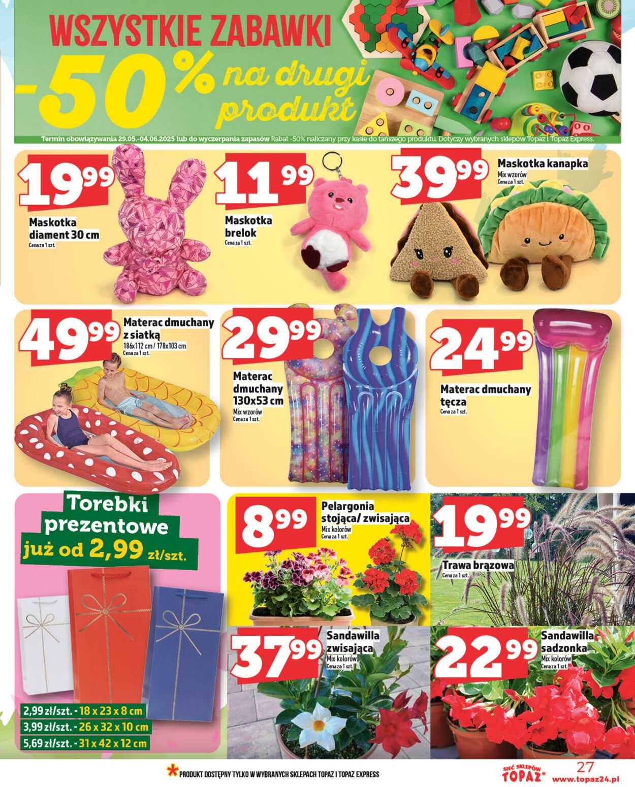 Gazetka Topaz 29.05.2025 - 04.06.2025