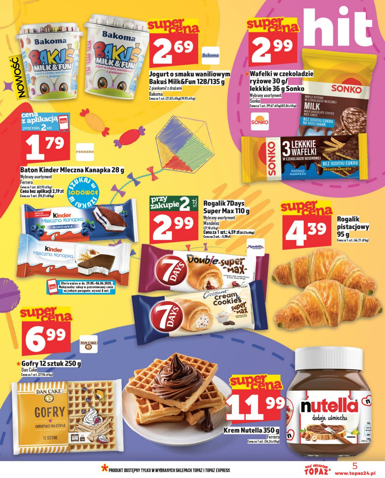 Gazetka Topaz 29.05.2025 - 04.06.2025