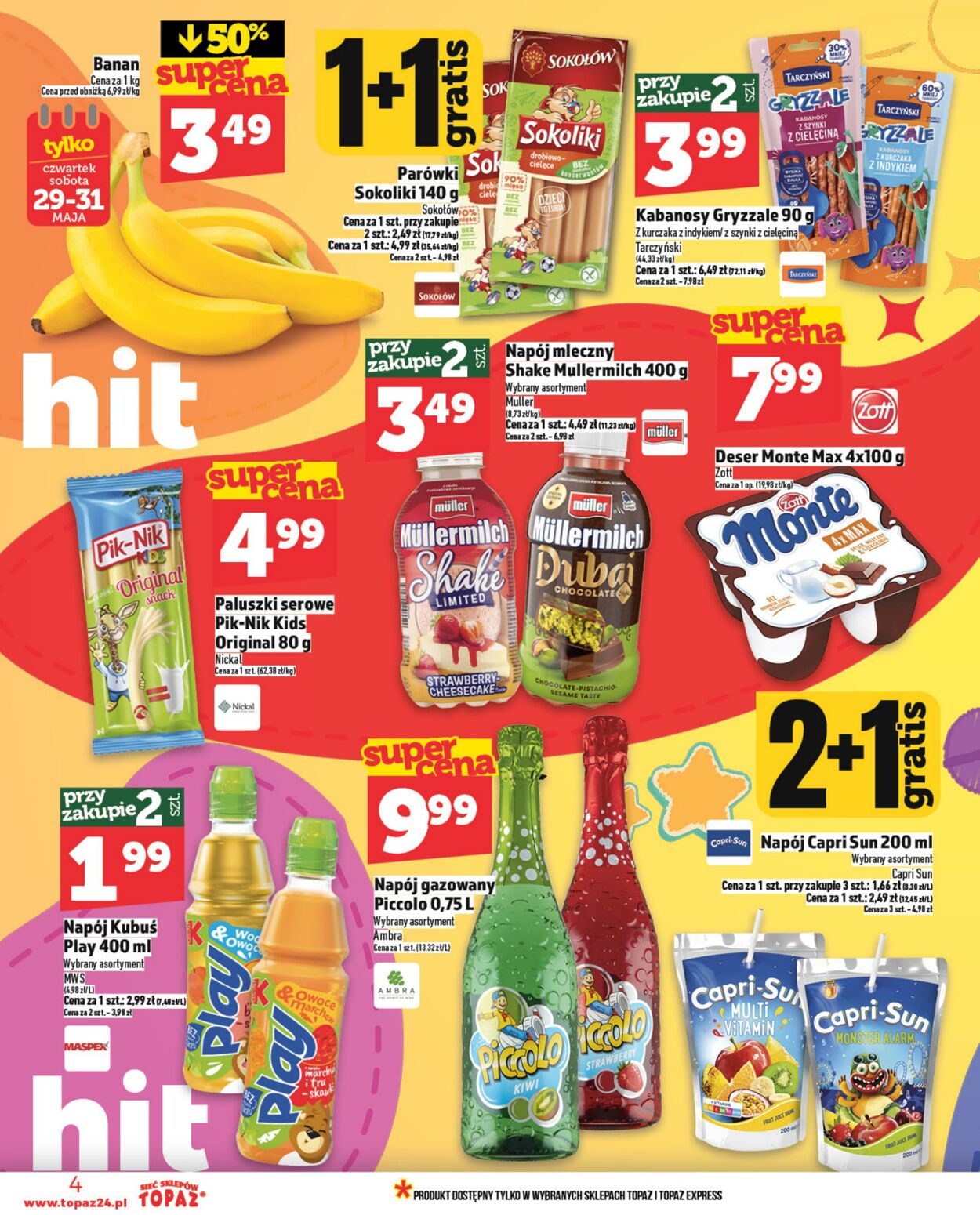 Gazetka Topaz 29.05.2025 - 04.06.2025