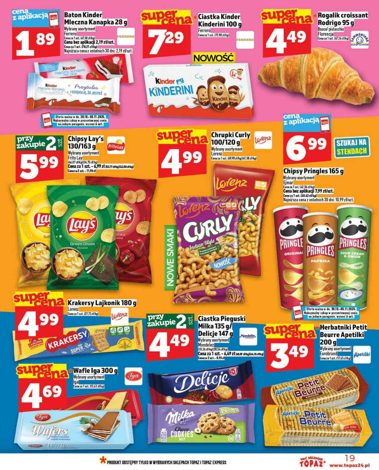 Gazetka Topaz 30.10.2025 - 05.11.2025