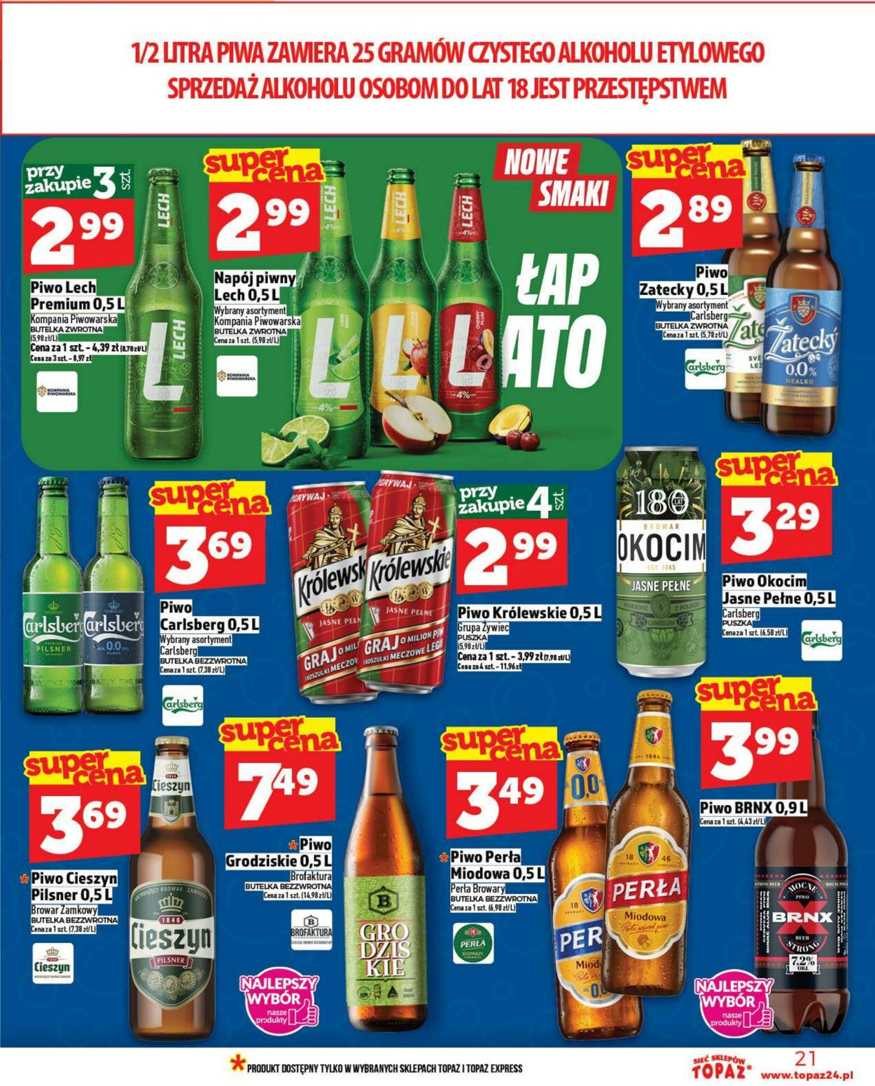 Gazetka Topaz 30.10.2025 - 05.11.2025