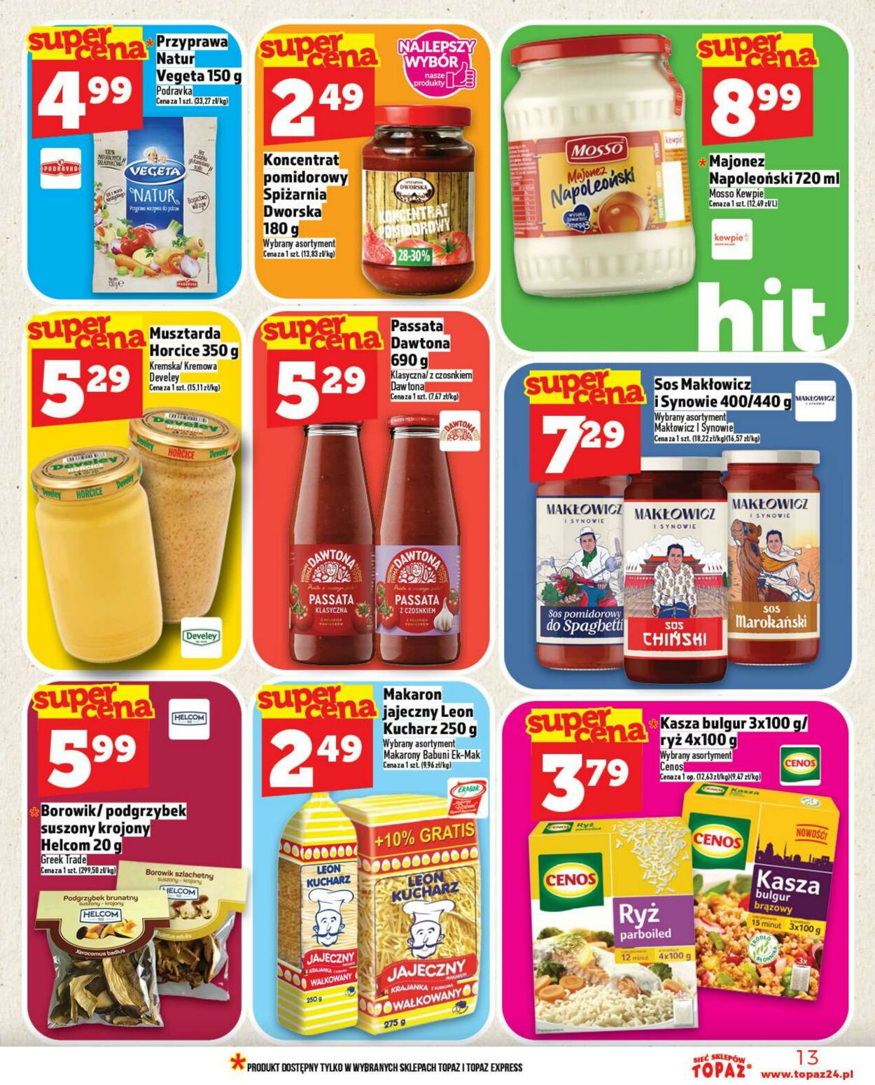 Gazetka Topaz 30.10.2025 - 05.11.2025