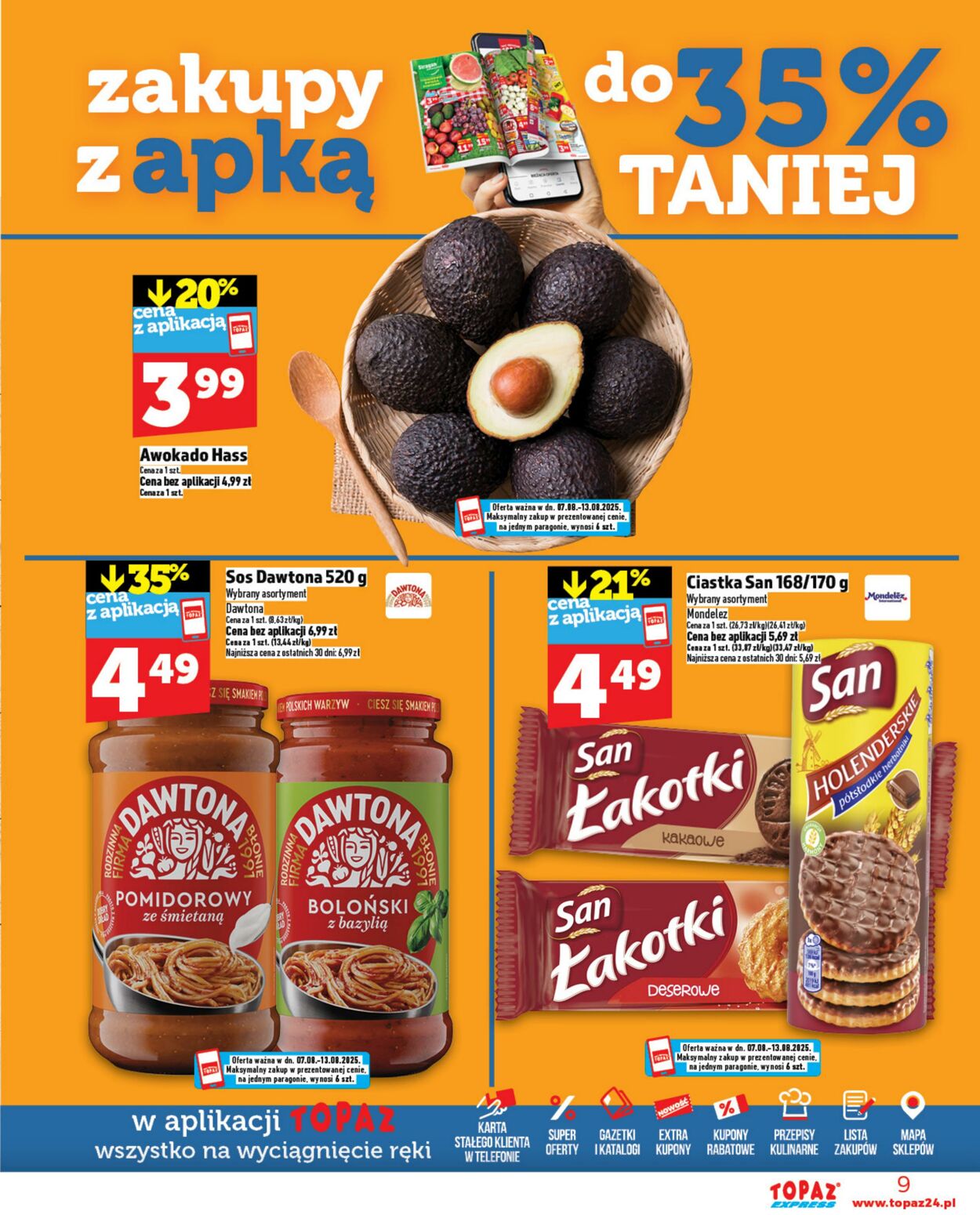 Gazetka Topaz 07.08.2025 - 13.08.2025
