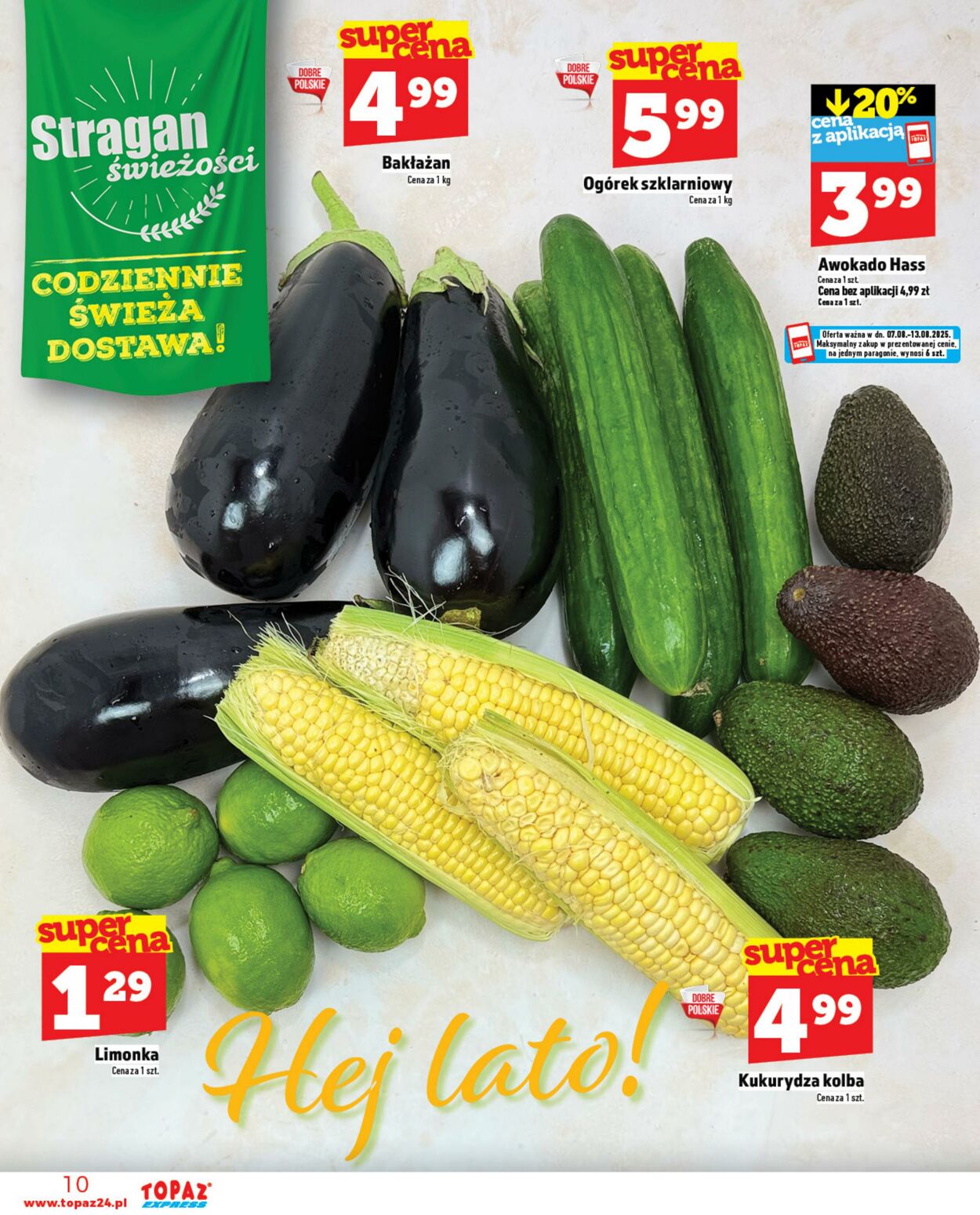 Gazetka Topaz 07.08.2025 - 13.08.2025
