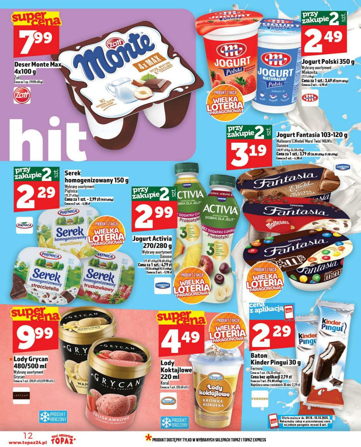 Gazetka Topaz 09.10.2025 - 15.10.2025