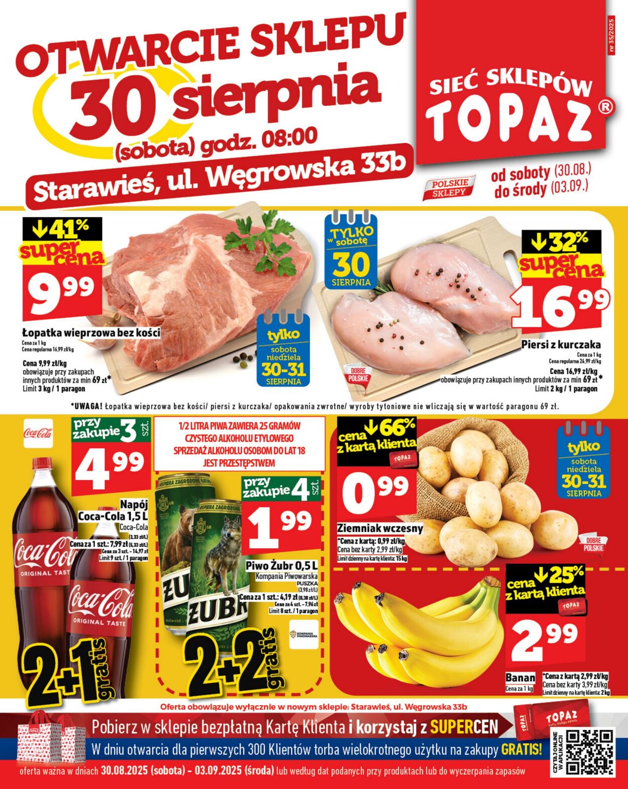 Gazetka Topaz 30.08.2025 - 03.09.2025