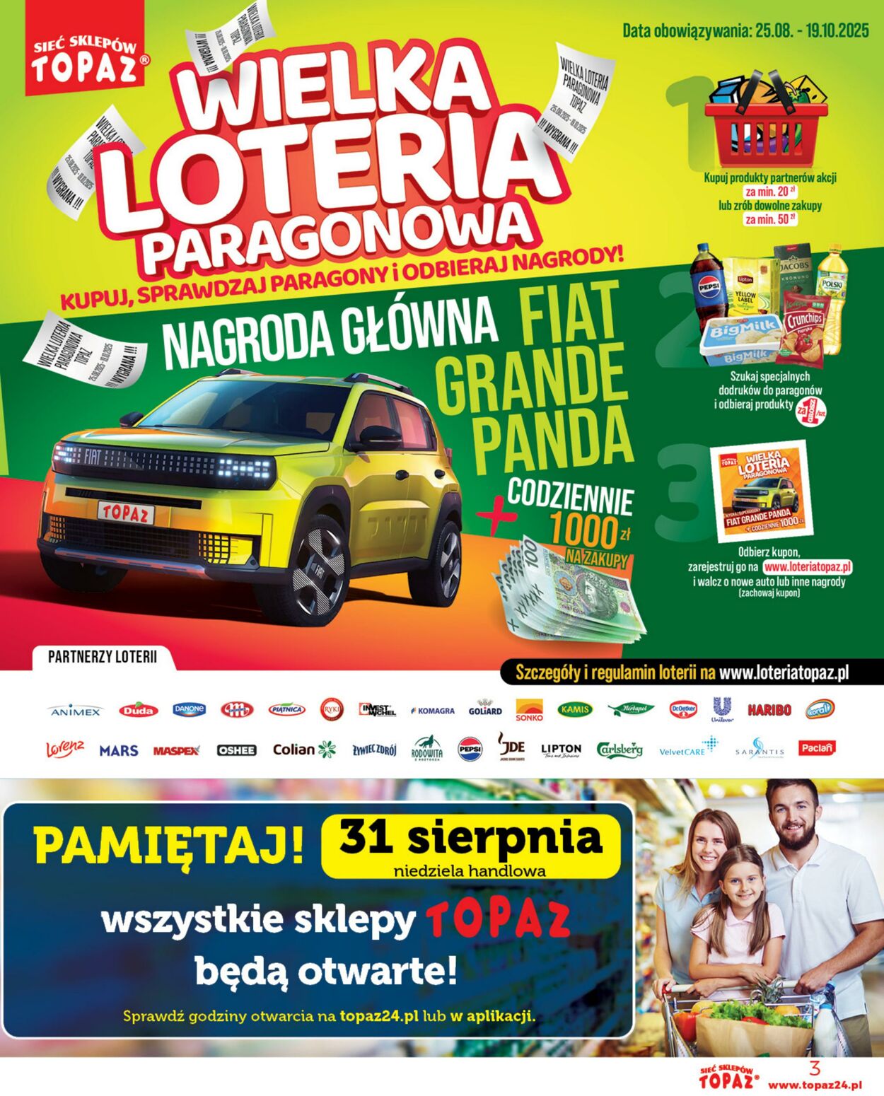 Gazetka Topaz 30.08.2025 - 03.09.2025