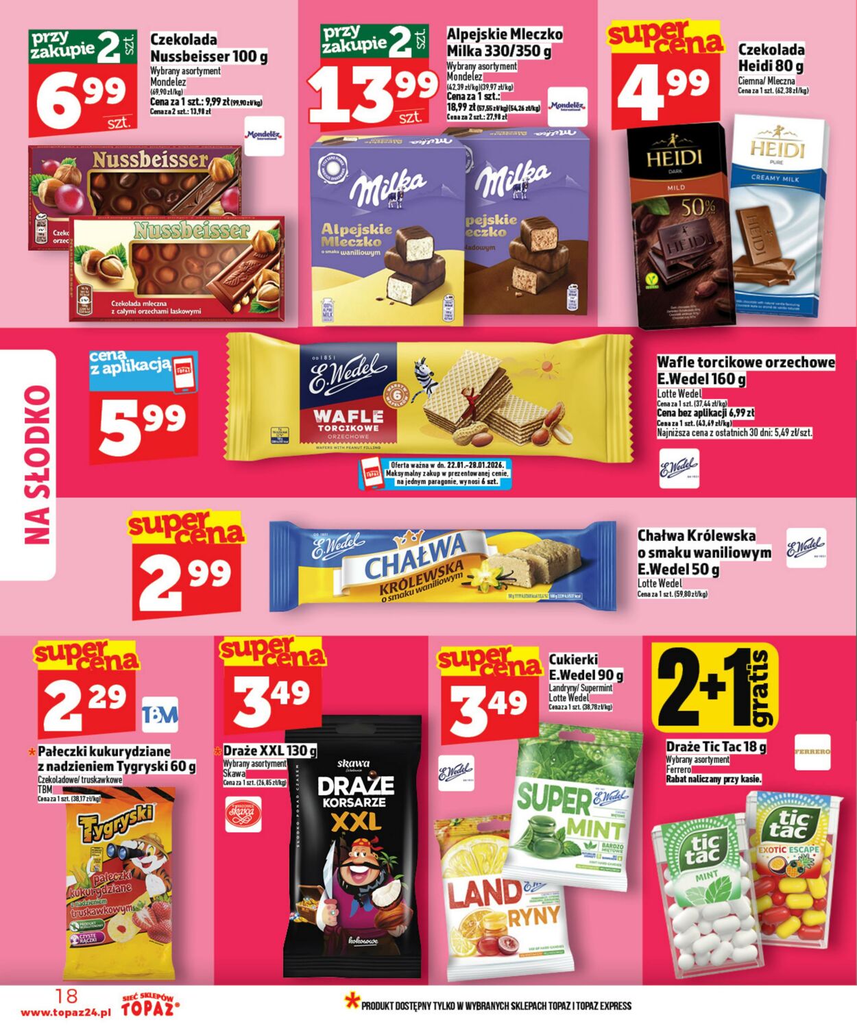 Gazetka Topaz 22.01.2026 - 28.01.2026