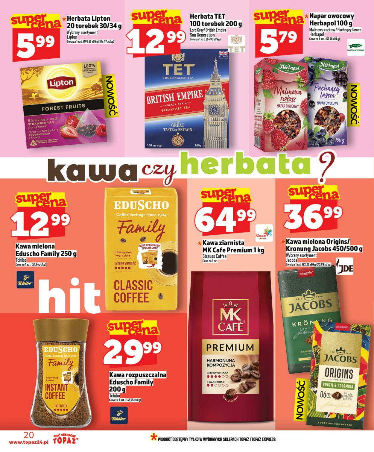Gazetka Topaz 22.01.2026 - 28.01.2026