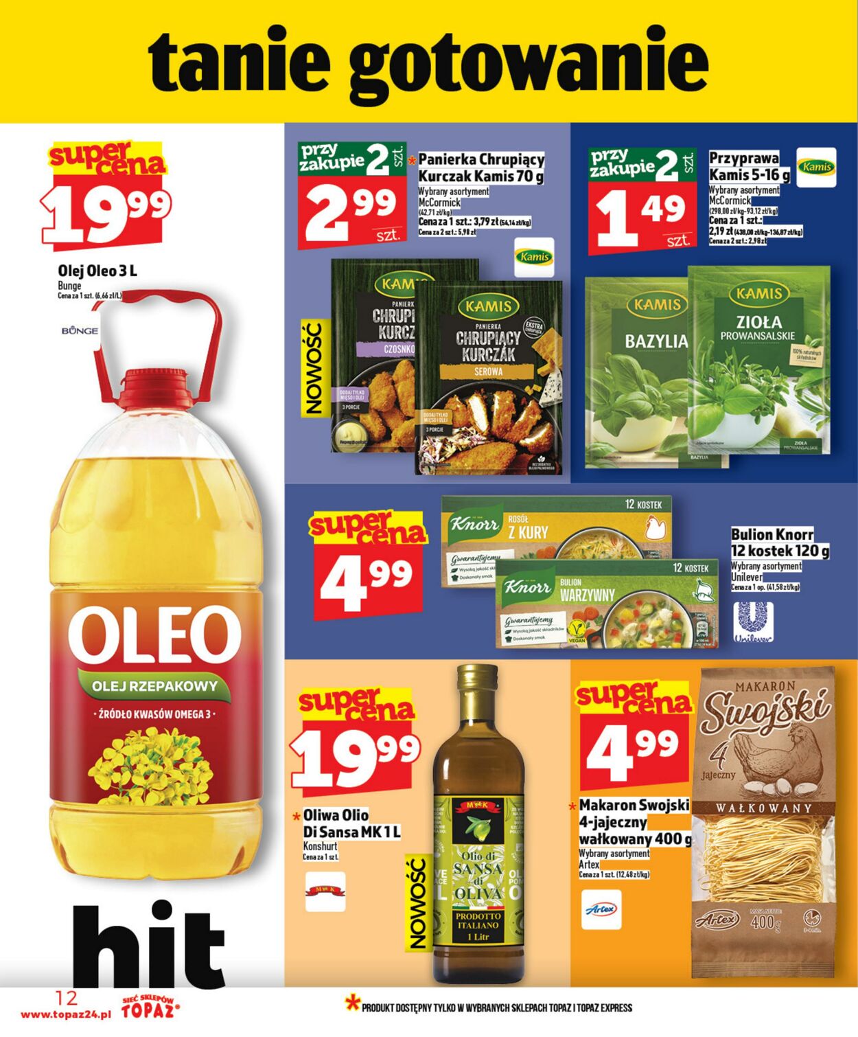 Gazetka Topaz 22.01.2026 - 28.01.2026