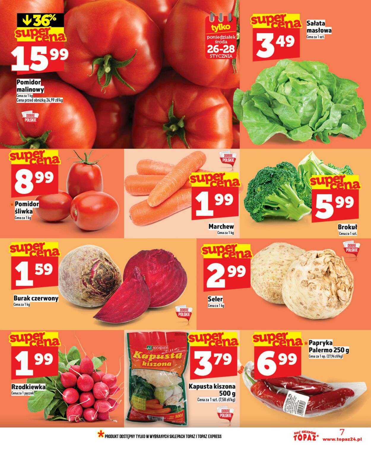 Gazetka Topaz 22.01.2026 - 28.01.2026