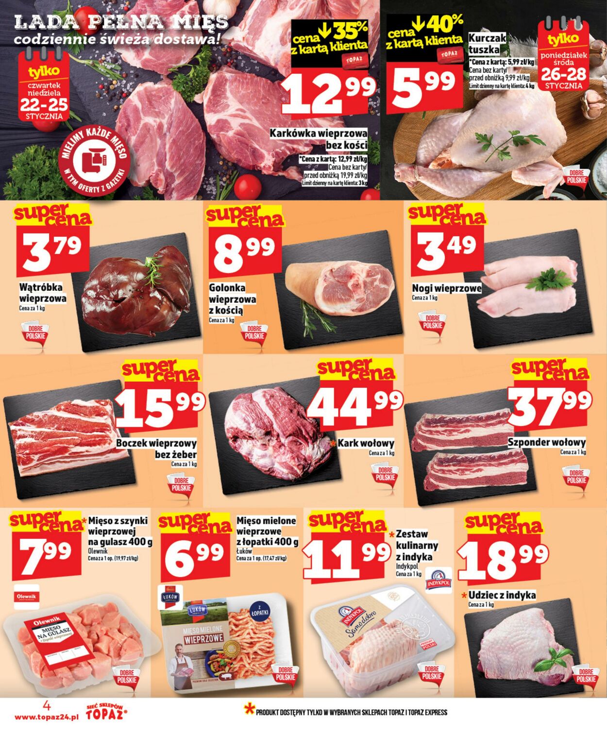 Gazetka Topaz 22.01.2026 - 28.01.2026