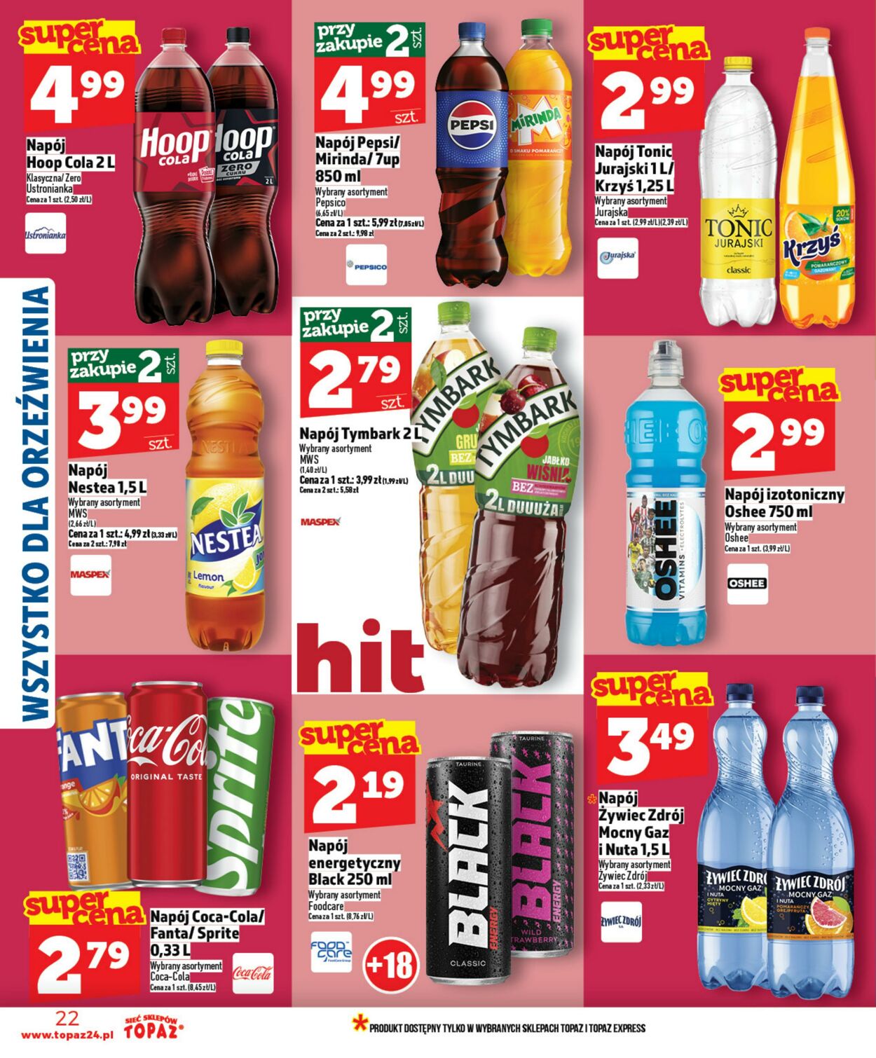 Gazetka Topaz 22.01.2026 - 28.01.2026