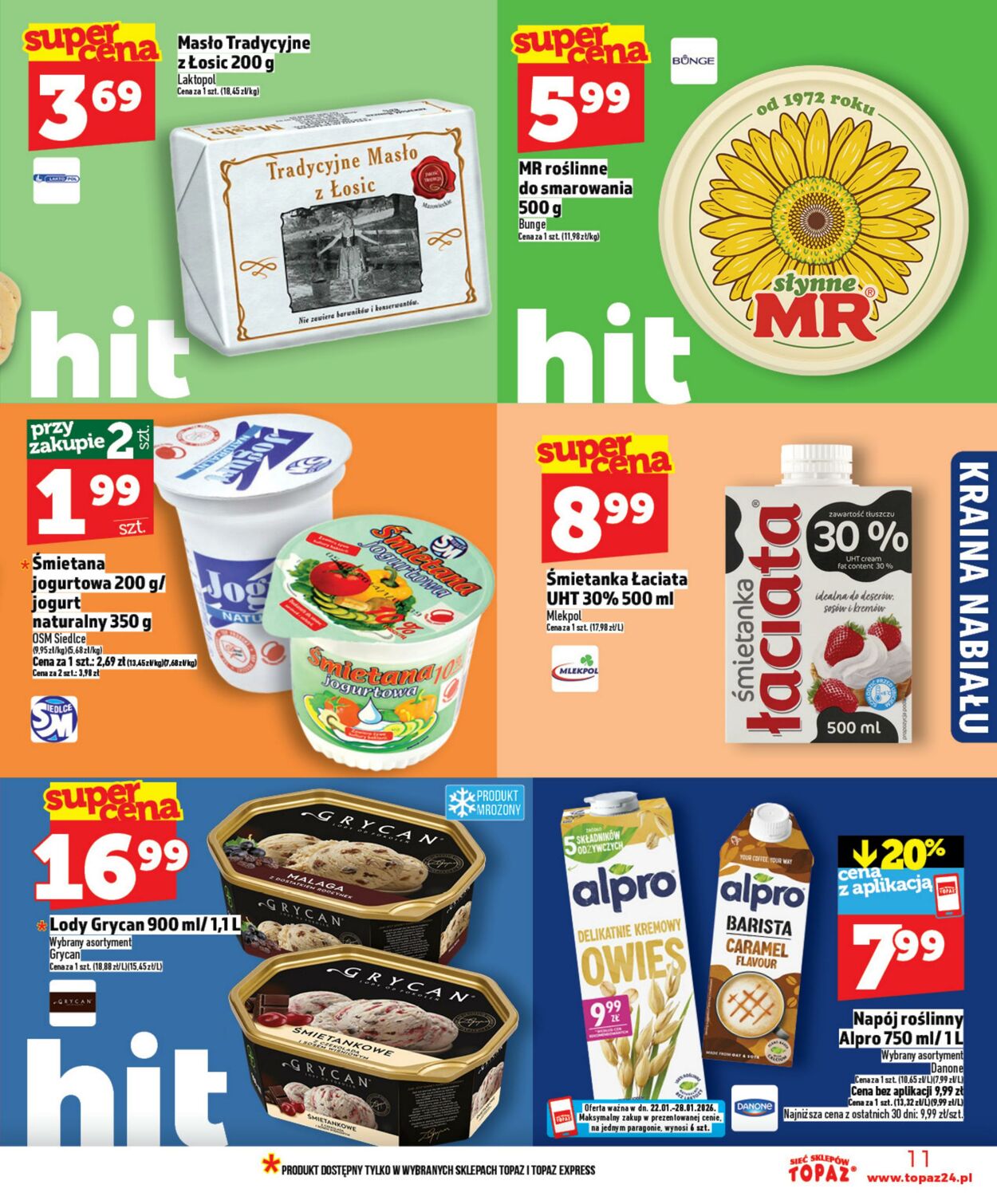Gazetka Topaz 22.01.2026 - 28.01.2026