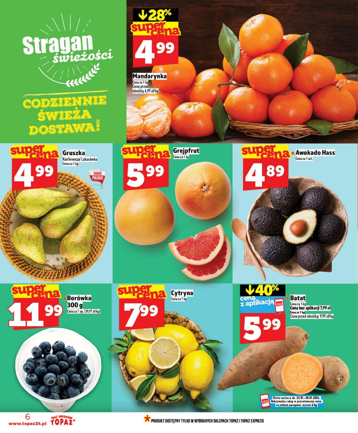 Gazetka Topaz 22.01.2026 - 28.01.2026