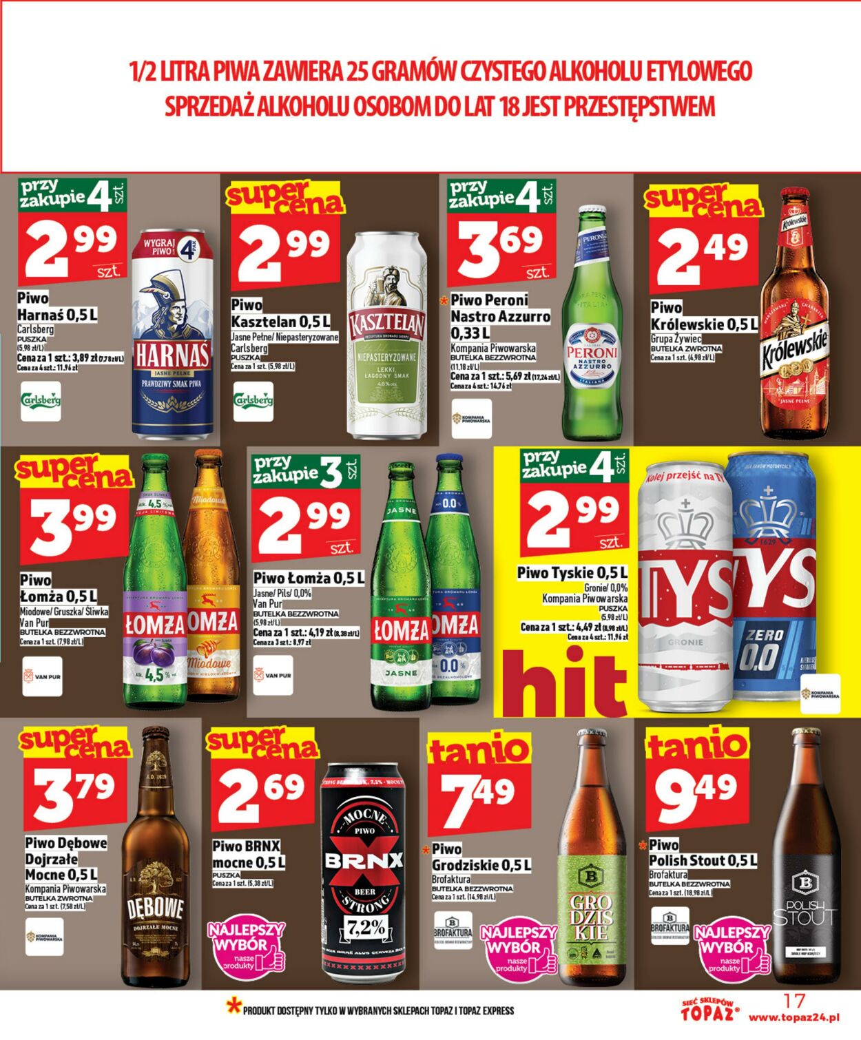 Gazetka Topaz 22.01.2026 - 28.01.2026