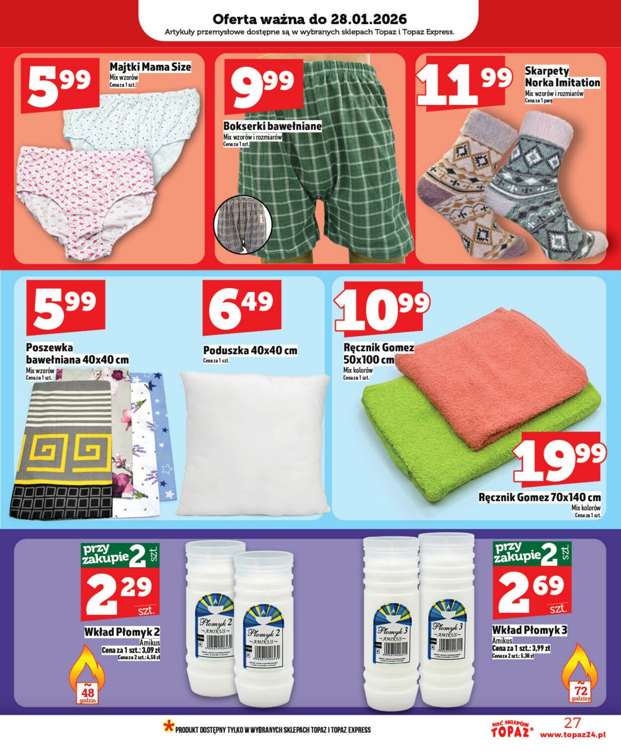 Gazetka Topaz 22.01.2026 - 28.01.2026