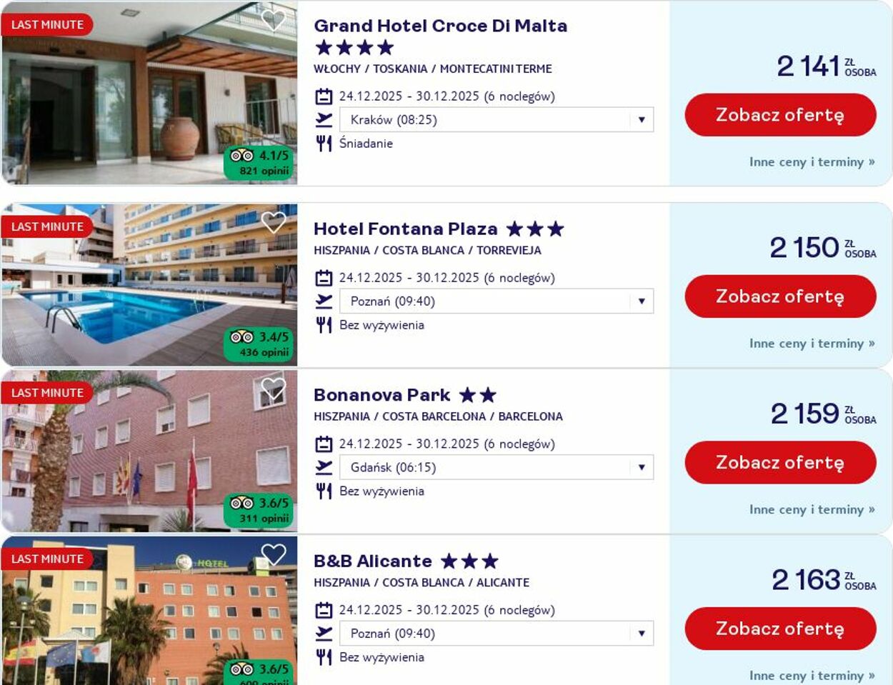 Gazetka TUI 22.12.2025 - 31.12.2025