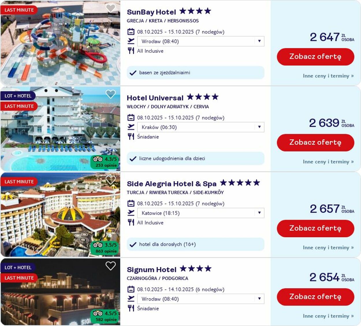 Gazetka TUI 06.10.2025 - 15.10.2025