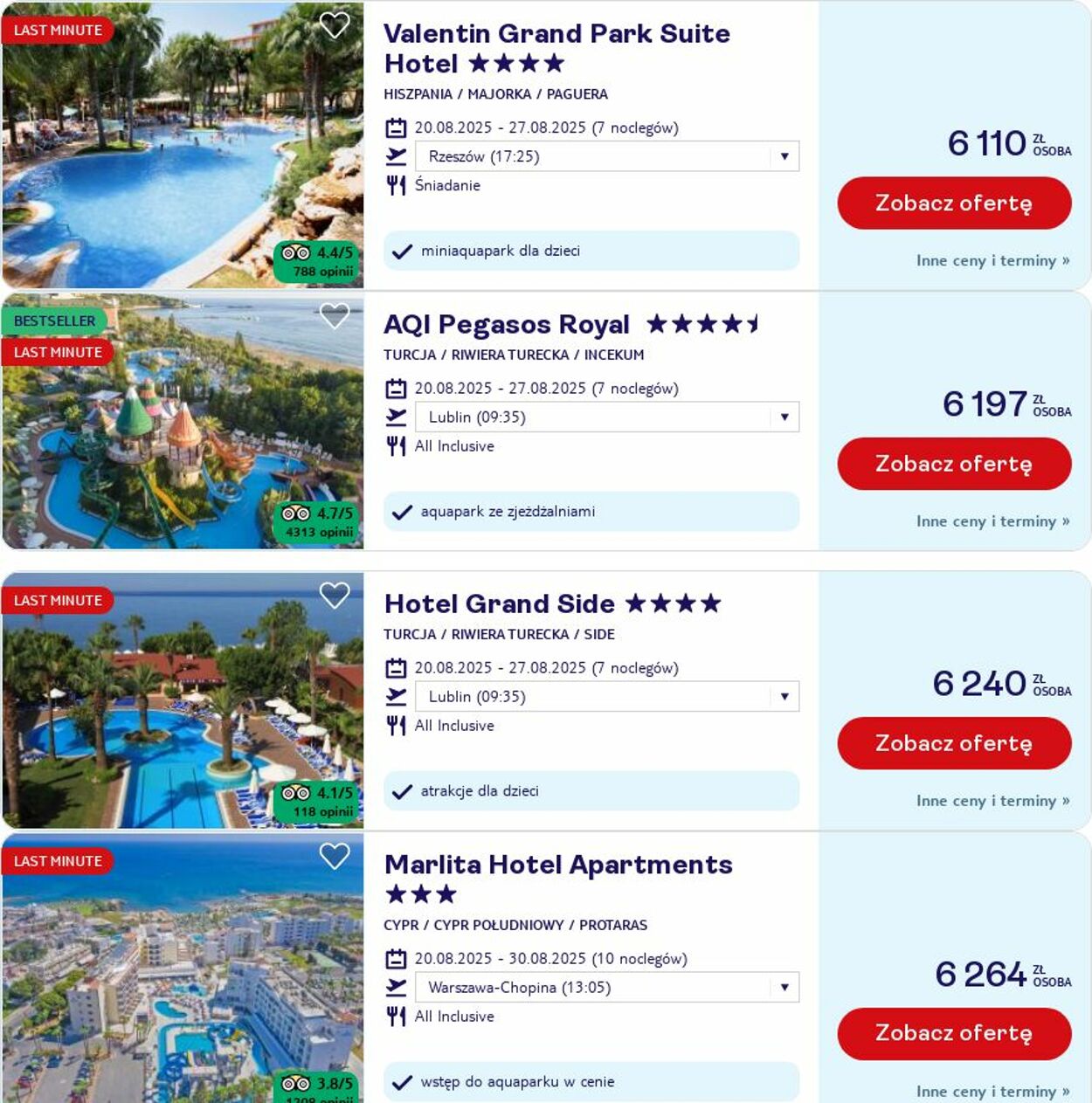 Gazetka TUI 18.08.2025 - 27.08.2025