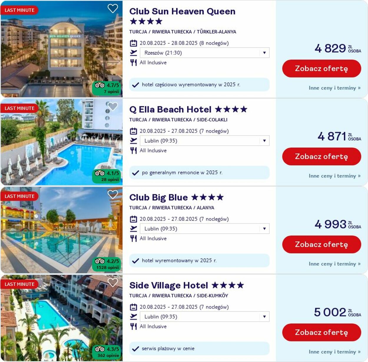 Gazetka TUI 18.08.2025 - 27.08.2025