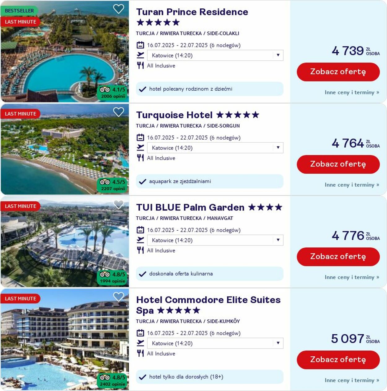 Gazetka TUI 14.07.2025 - 23.07.2025