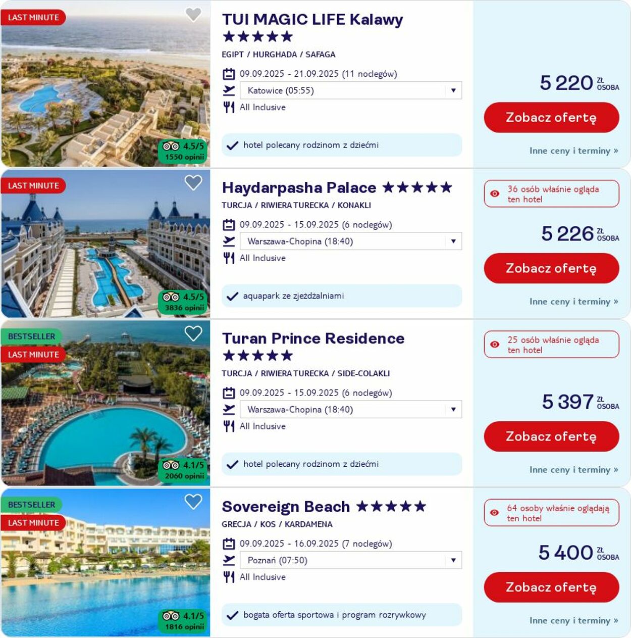 Gazetka TUI 08.09.2025 - 17.09.2025