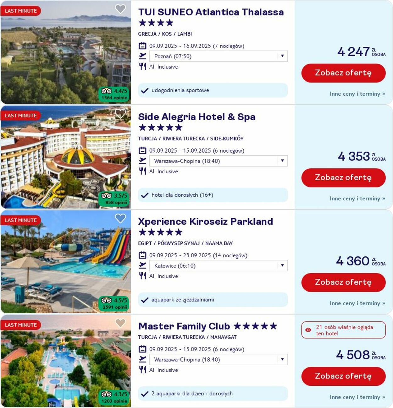 Gazetka TUI 08.09.2025 - 17.09.2025