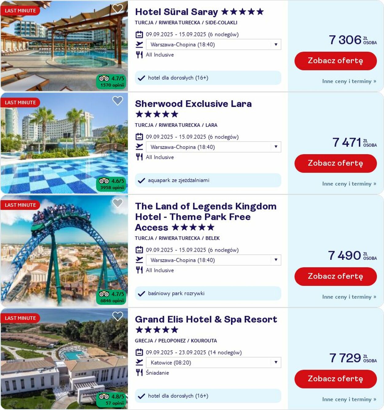 Gazetka TUI 08.09.2025 - 17.09.2025